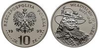 10 złotych 1999, Warszawa, Władysław IV Waza (16