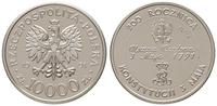 10.000 złotych 1991, PRÓBA-NIKIEL 200. rocznica 