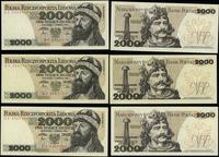 zestaw: 3 x 2.000 złotych 1.06.1982, serie BP, B