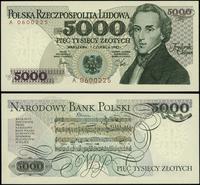 5.000 złotych 1.06.1982, rzadka, seria początkow