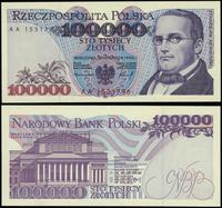 100.000 złotych 16.11.1993, rzadka, początkowa s
