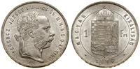 1 forint 1878 KB, Kremnica, ryski z obiegu, ale 