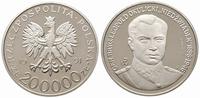 200.000 złotych 1991, PRÓBA-NIKIEL gen. Leopold 