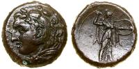 brąz 278–276 pne, Aw: Głowa Heraklesa w lewo, po