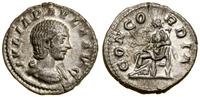 denar 220, Rzym, Aw: Popiersie cesarzowej w praw