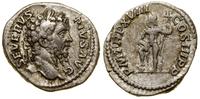 denar 210, Rzym, Aw: Popiersie cesarza w wieńcu 