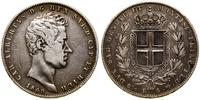 Włochy, 5 lirów, 1849