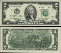 2 dolary 2009, seria F 04171162 A, zielona piecz
