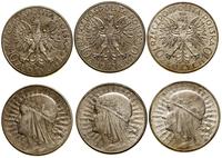 zestaw: 3 x 10 złotych 1932–1933, Anglia, Warsza