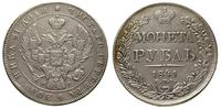 rubel 1841, Petersburg, czyszczony, Bitkin 192