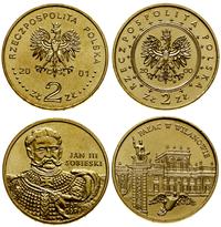 zestaw: 2 x 2 złote 2000 i 2001, Warszawa, Pałac