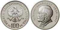 100 złotych 1979, Warszawa, Ludwik Zamenhof 1859