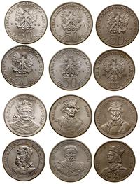 Polska, zestaw 12 monet PRL, 1979–1989