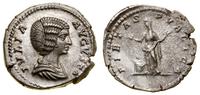 denar 196–211, Rzym, Aw: Popiersie w prawo, IVLI