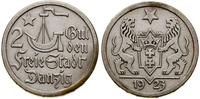 2 guldeny 1923, Utrecht, Koga, moneta wyczyszczo