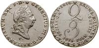 2/3 talara (gulden) 1814 C, Clausthal, moneta um