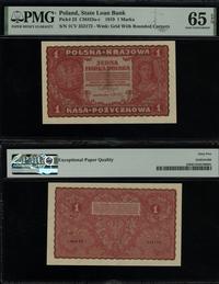 1 marka polska 23.08.1919, seria I-CV, numeracja