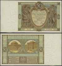 50 złotych 1.09.1929, seria EP, numeracja 414504