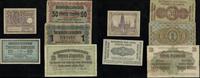 zestaw 5 banknotów 1916–1919, w zestawie: 20 kop