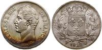 5 franków 1828 W, Lille, srebro, 24.95 g, miejsc