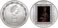 1 dolar 2015, Leonardo da Vinci - Dama z Gronost