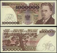 1.000.000 złotych 15.02.1991, seria E, numeracja