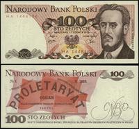 100 złotych 1.06.1979, seria HA, numeracja 14481
