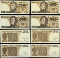 Polska, zestaw: 4 x 500 złotych, 1.06.1982