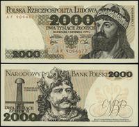 2.000 złotych 1.06.1979, seria AF, numeracja 909