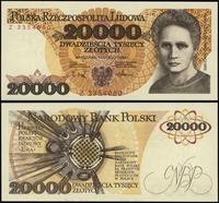 20.000 złotych 1.02.1989, seria Z, numeracja 335