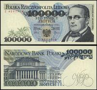100.000 złotych 1.02.1990, seria Z, numeracja 45