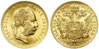 dukat 1915, Wiedeń, NOWE BICIE, złoto, 3.49 g, p
