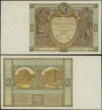 50 złotych 1.09.1929, seria DV z kropką na końcu