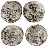 Polska, zestaw: 2 x dwudenar, 1569 i 1570