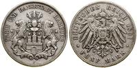 Niemcy, 5 marek, 1891 J