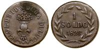 Włochy, 1 soldo, 1826