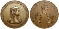 Francja, medal pamiątkowy – XX-wieczna oficjalna kopia medalu z, końca XVI wieku