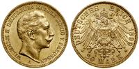 20 marek 1899 A, Berlin, złoto, 7.96 g, mikrorys
