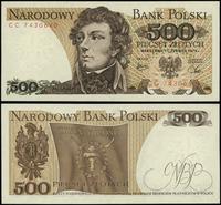 500 złotych 1.06.1979, seria CC, numeracja 74306