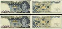 Polska, zestaw: 2 x 1.000 złotych, 1.06.1979