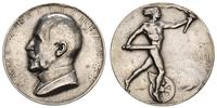 Niemcy, Medal upamiętniający Paula v. Breitenbach dyrektora niemieckich kole.., 1914