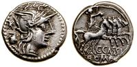 Republika Rzymska, denar, 126 pne