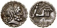 Republika Rzymska, denar serratus, 83–82 pne