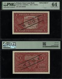 1 marka polska 23.08.1919, seria I-DN, numeracja