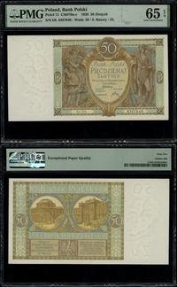 50 złotych 1.09.1929, seria DŁ z kropką na końcu