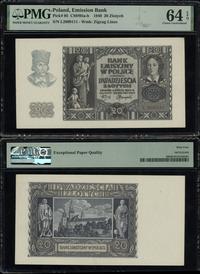20 złotych 1.03.1940, seria L, numeracja 2809111