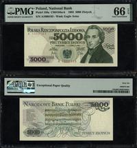 5.000 złotych 1.06.1982, rzadsza, początkowa ser