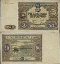50 złotych 15.05.1946, seria L, numeracja 072773