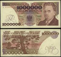 1.000.000 złotych 15.02.1991, rzadka początkowa 