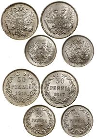 Finlandia, zestaw 4 monet